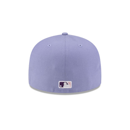 Atlanta Braves Lavender Spring 59FIFTY Fitted Hat