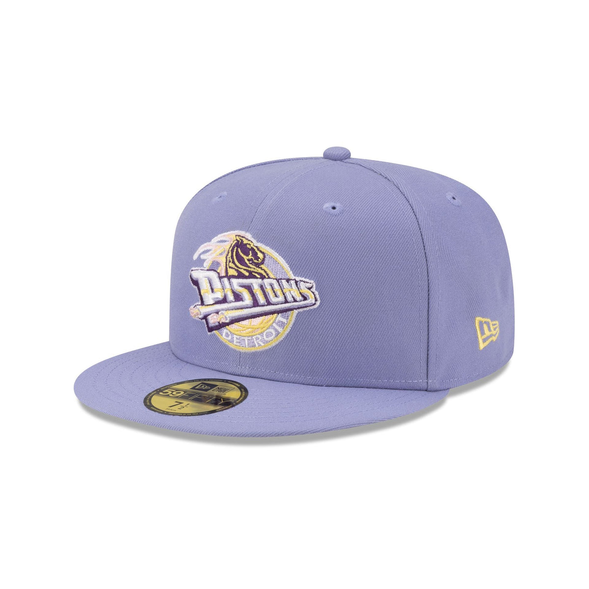 Detroit Pistons Hardwood Classics Lavender Pack 59FIFTY Fitted Hat