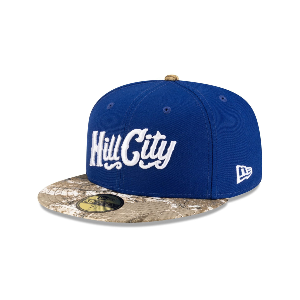 Hill City Howlers Light Royal Realtree 59FIFTY Fitted Hat