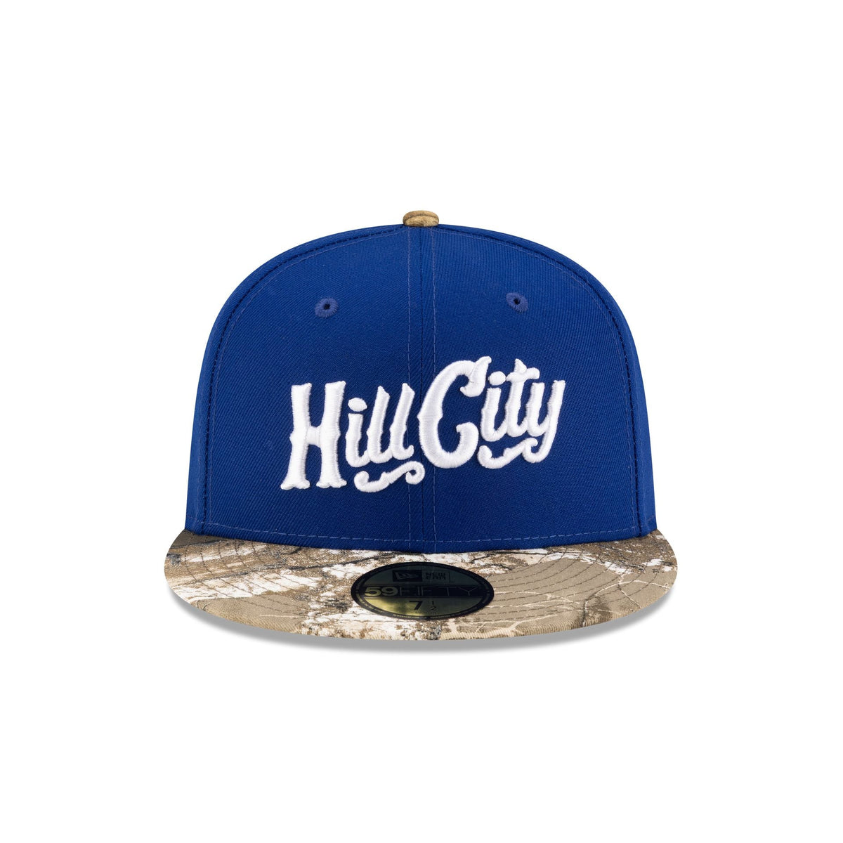 Hill City Howlers Light Royal Realtree 59FIFTY Fitted Hat