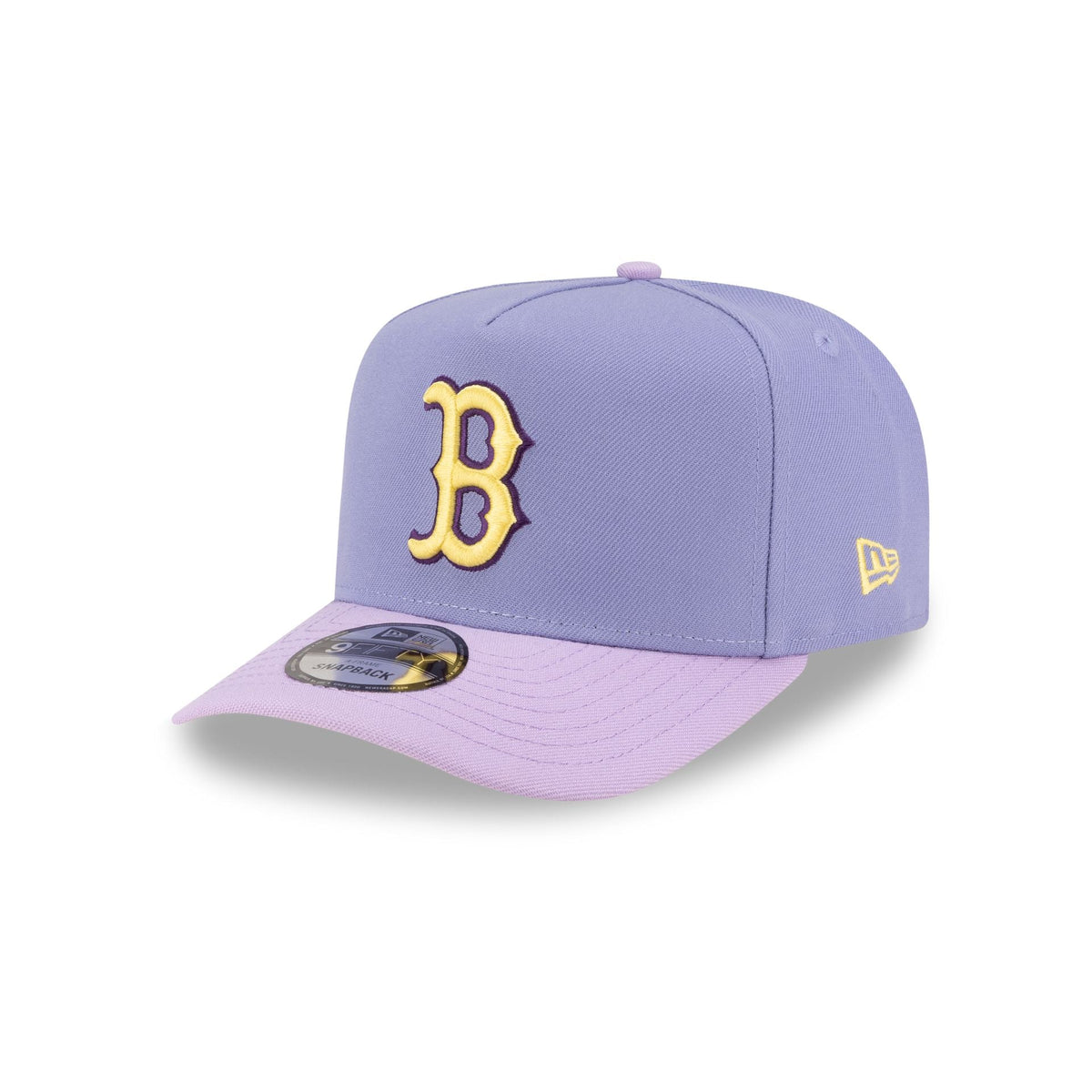 Boston Red Sox Lavender 9FIFTY A-Frame Snapback Hat