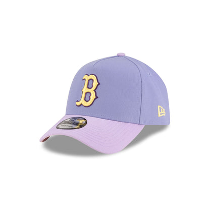Boston Red Sox Lavender Pink 9FORTY A-Frame Snapback Hat
