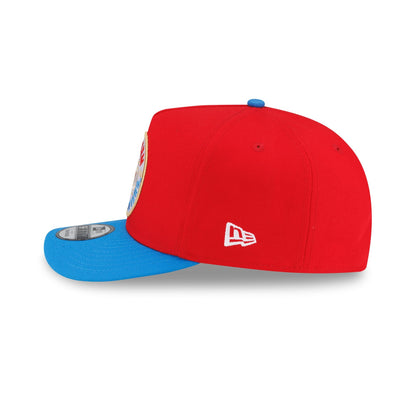 Harlem Globetrotters 100th Anniversary Red 9FIFTY A-Frame Snapback Hat