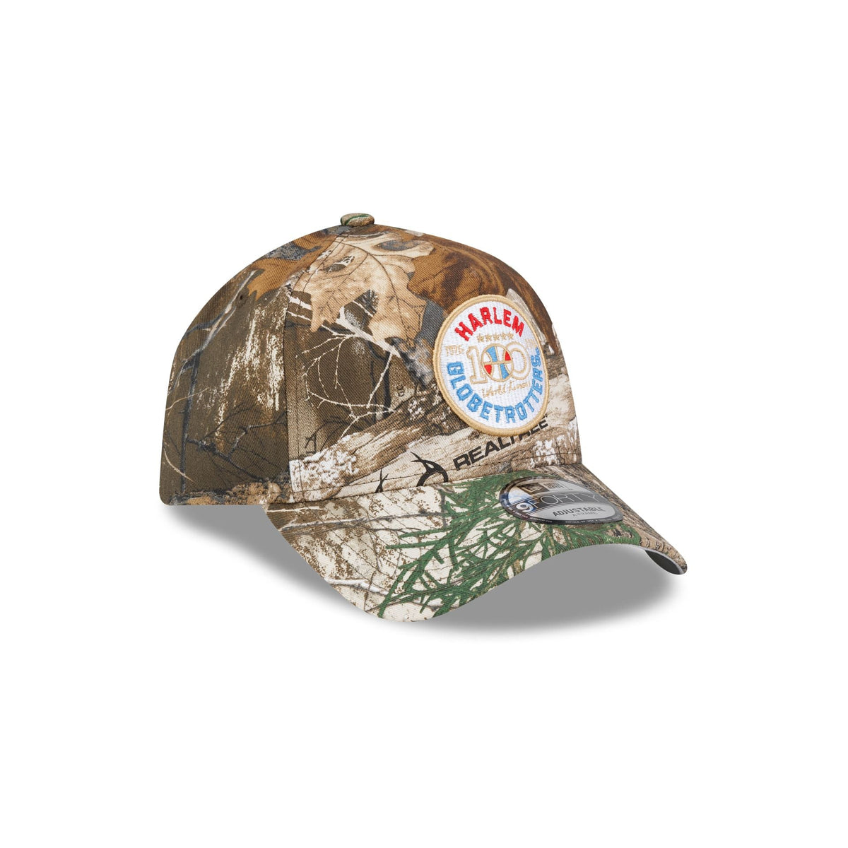 Harlem Globetrotters 100th Anniversary Realtree 9FORTY A-Frame Snapback Hat