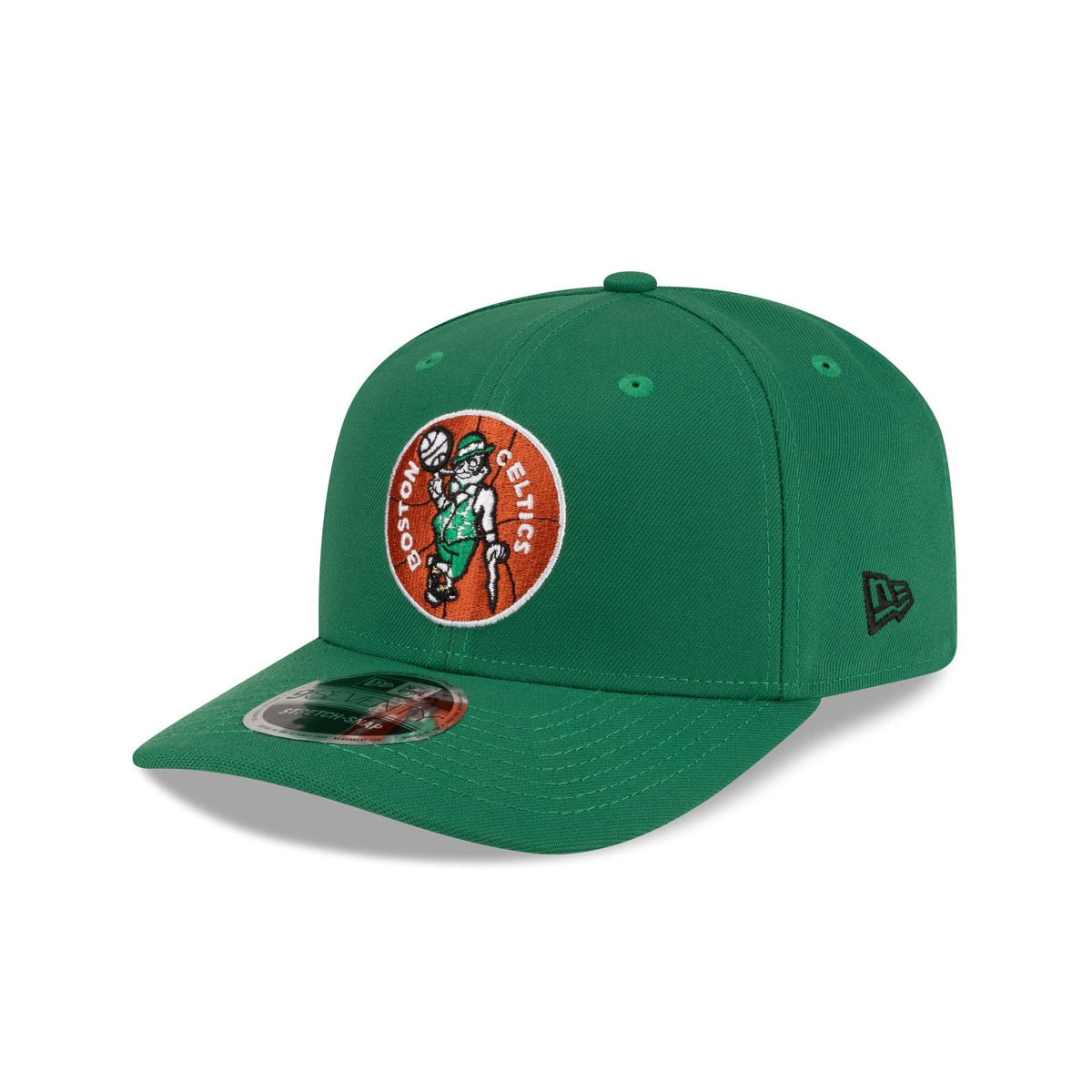 Boston Celtics Hardwood Classics 80s 9SEVENTY Stretch-Snap Hat