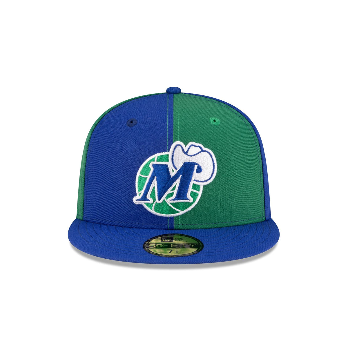 Dallas Mavericks Hardwood Classics 80s Pinwheel 59FIFTY Fitted Hat