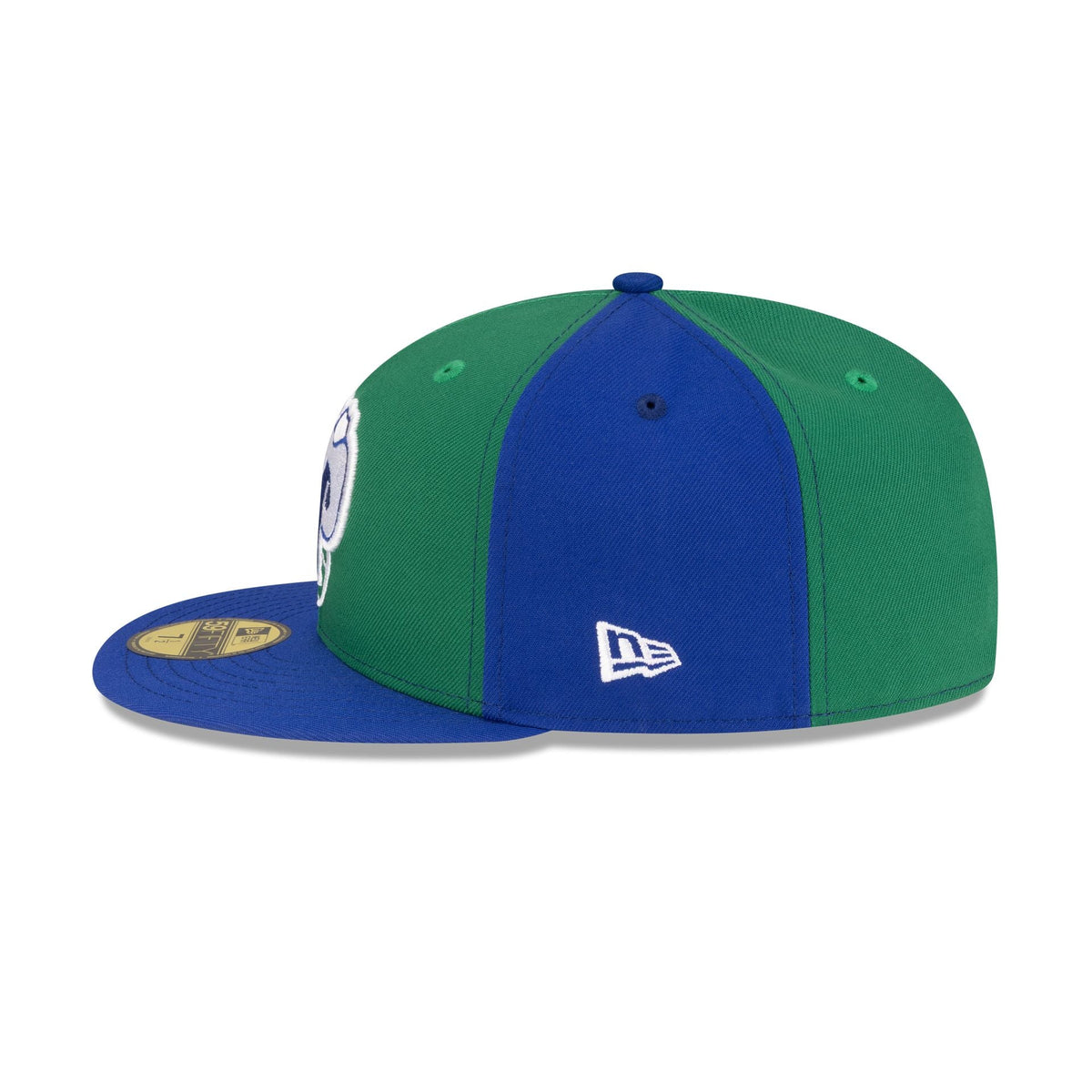 Dallas Mavericks Hardwood Classics 80s Pinwheel 59FIFTY Fitted Hat