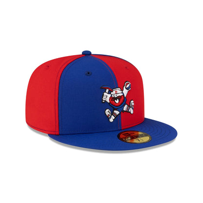 Denver Nuggets Hardwood Classics 80s Pinwheel 59FIFTY Fitted Hat