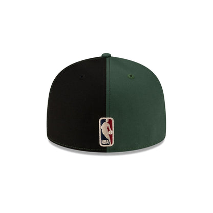 Milwaukee Bucks Hardwood Classics 80s Pinwheel 59FIFTY Fitted Hat