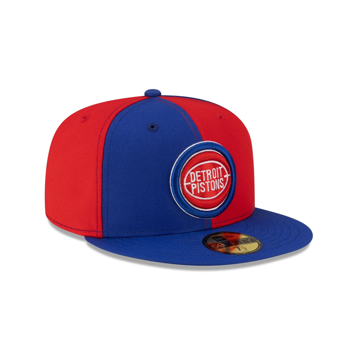 Detroit Pistons Hardwood Classics 80s Pinwheel 59FIFTY Fitted Hat