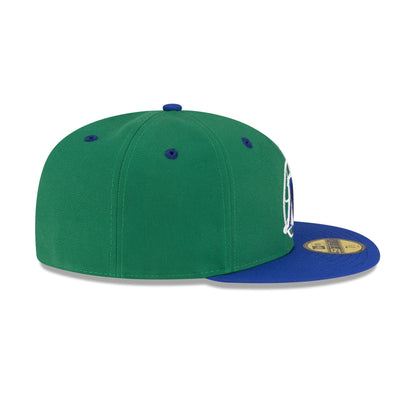 Dallas Mavericks Hardwood Classics 80s Two Tone 59FIFTY Fitted Hat