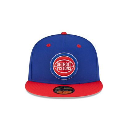 Detroit Pistons Hardwood Classics 80s Two Tone 59FIFTY Fitted Hat
