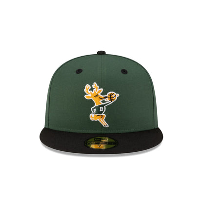 Milwaukee Bucks Hardwood Classics 80s Two Tone 59FIFTY Fitted Hat