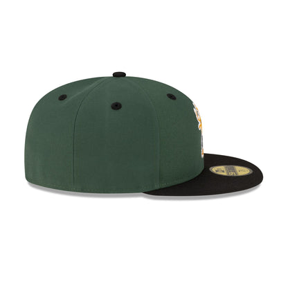 Milwaukee Bucks Hardwood Classics 80s Two Tone 59FIFTY Fitted Hat