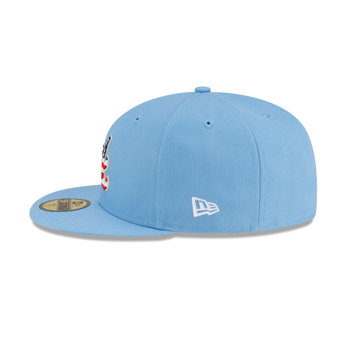 Atlanta Braves Red, White & Blue 59FIFTY Fitted Hat