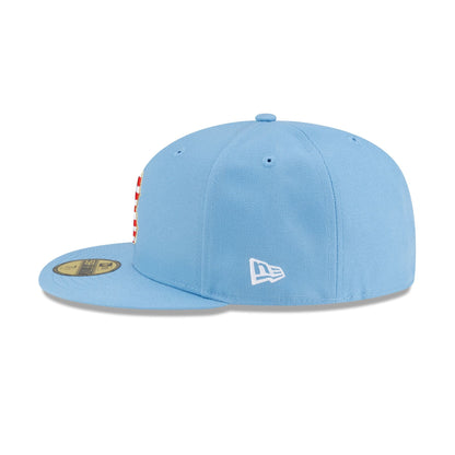 Boston Red Sox Red, White & Blue 59FIFTY Fitted Hat
