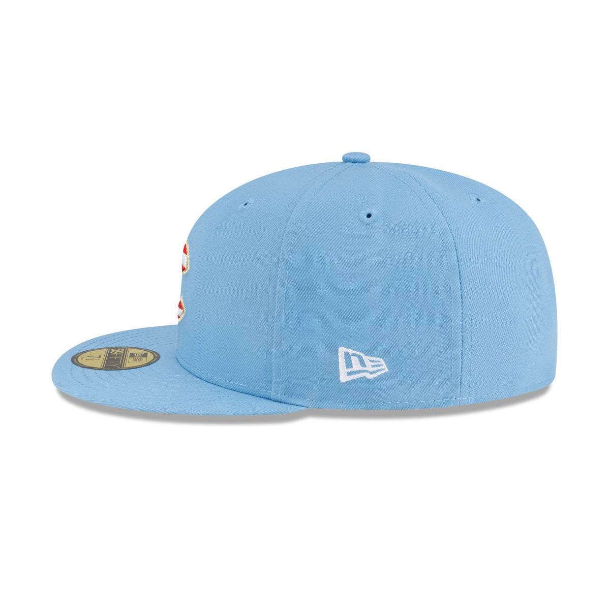 Chicago Cubs Red, White & Blue 59FIFTY Fitted Hat