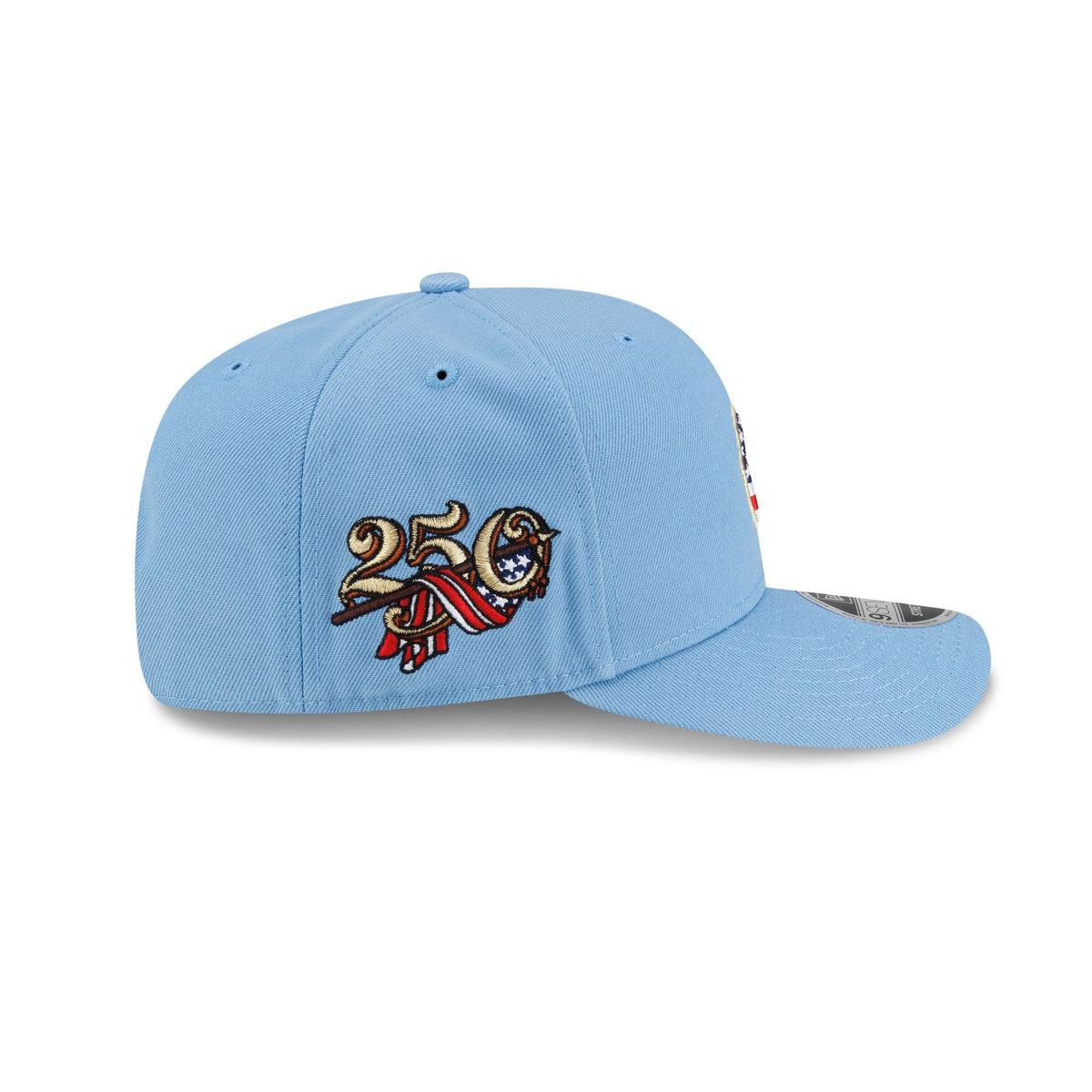 Chicago Cubs Red, White & Blue 9SEVENTY Stretch-Snap Hat