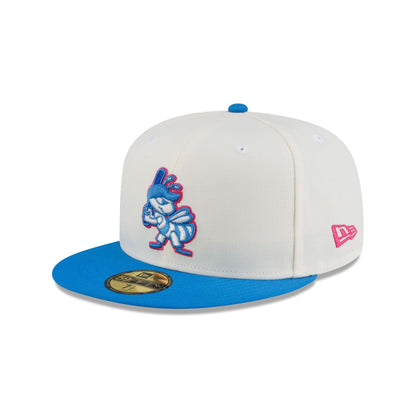 Big League Chew® x Salt Lake Bees Curve Ball Cotton Candy™ 59FIFTY Fitted Hat