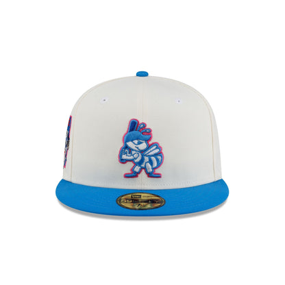 Big League Chew® x Salt Lake Bees Curve Ball Cotton Candy™ 59FIFTY Fitted Hat