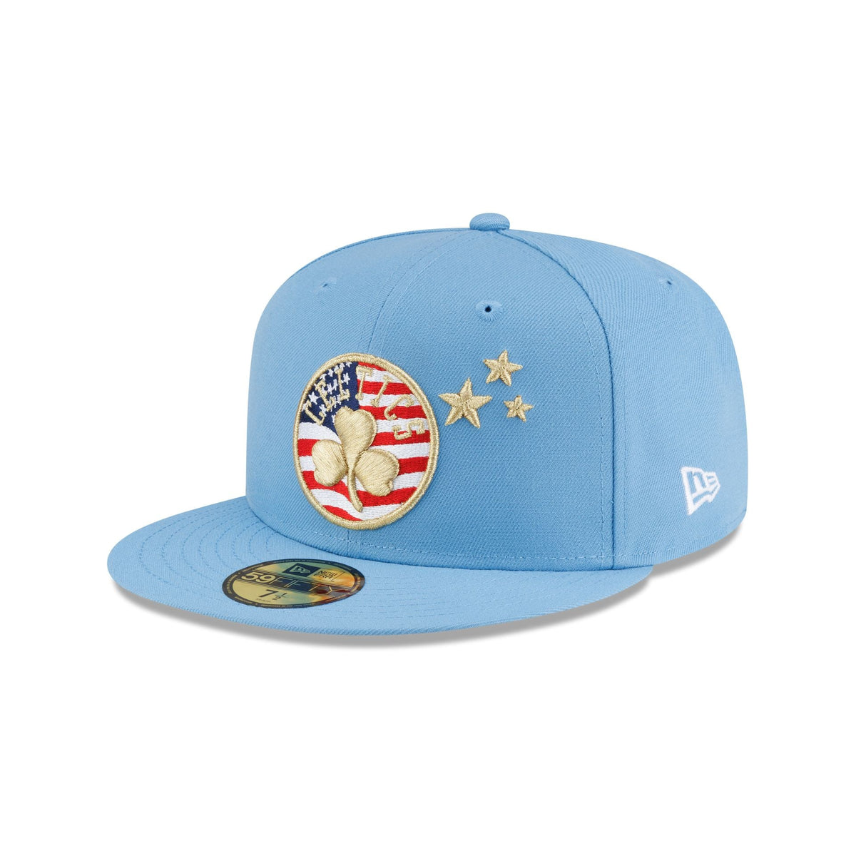 Boston Celtics Red, White & Blue 59FIFTY Fitted Hat