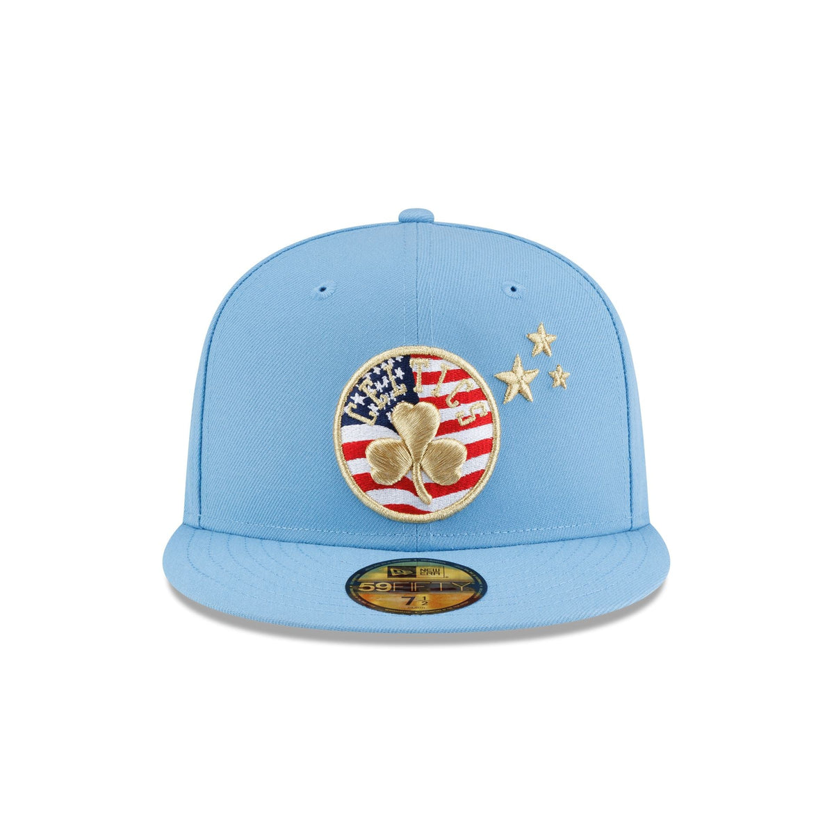 Boston Celtics Red, White & Blue 59FIFTY Fitted Hat