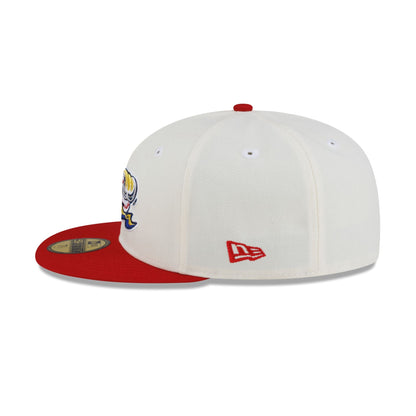 Big League Chew® x West Michigan Whitecaps Slammin' Strawberry™ 59FIFTY Fitted Hat