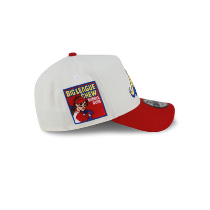 Big League Chew® x West Michigan Whitecaps Slammin' Strawberry™ 9FORTY A-Frame Snapback Hat