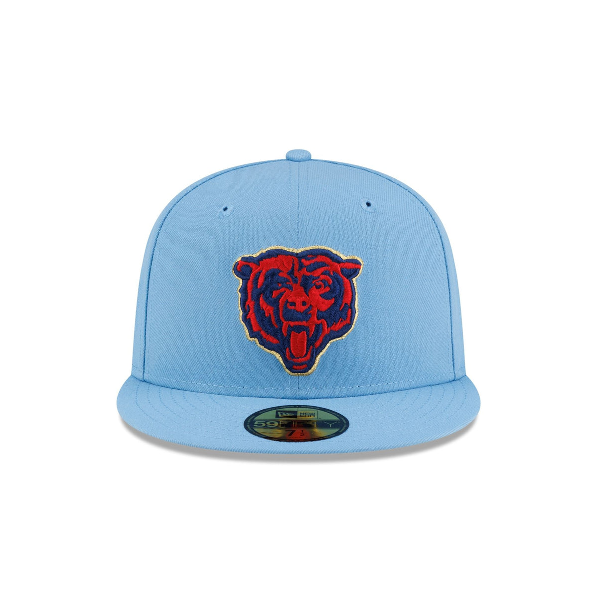 Chicago Bears Red, White & Blue 59FIFTY Fitted Hat