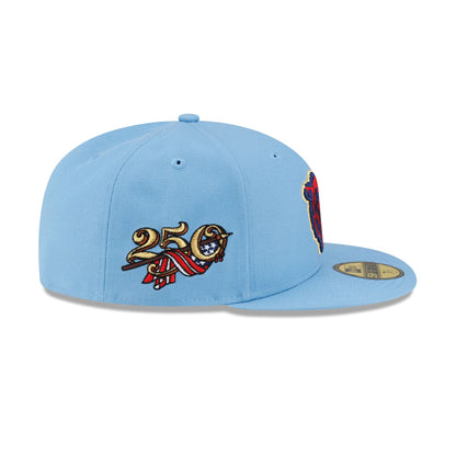 Chicago Bears Red, White & Blue 59FIFTY Fitted Hat