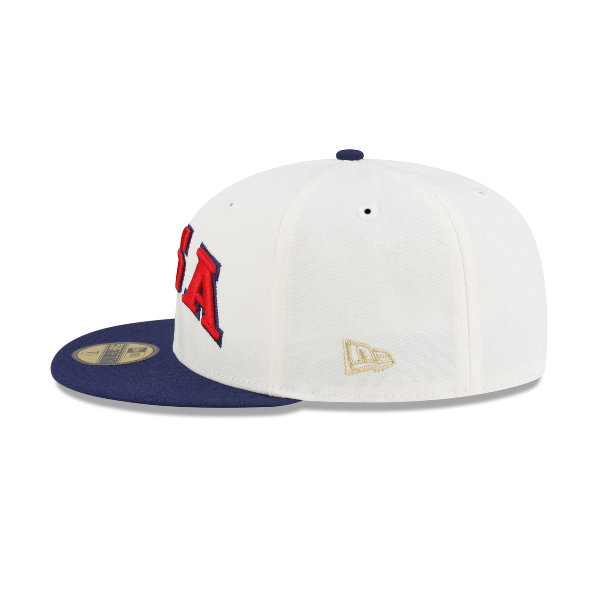 New Era Cap USA Chrome White 59FIFTY Fitted Hat