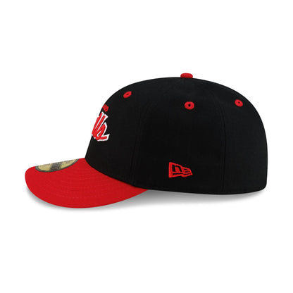 Chicago Bulls Hardwood Classics 90s Script 59FIFTY Fitted Hat