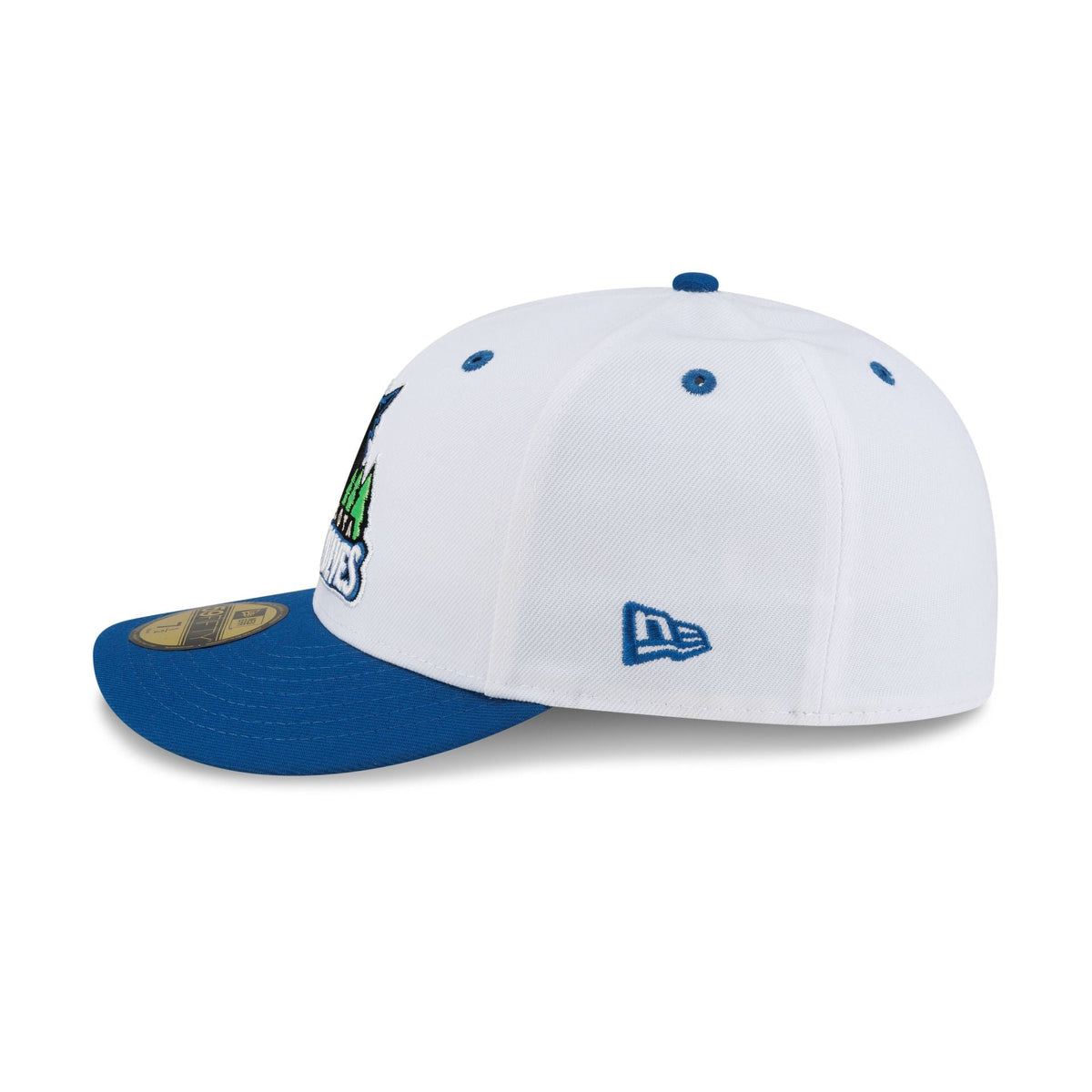 Minnesota Timberwolves Hardwood Classics 90s White 59FIFTY Fitted Hat