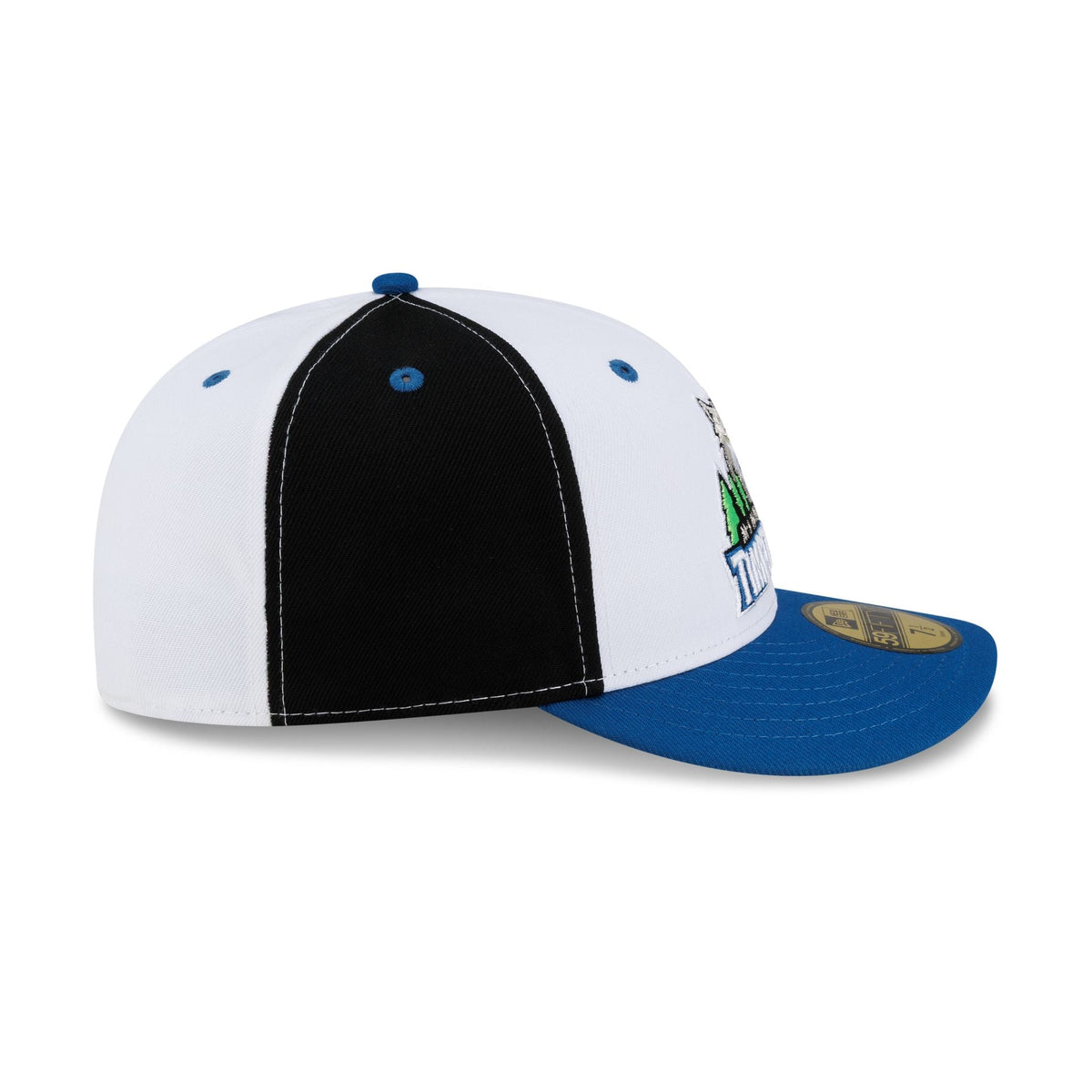 Minnesota Timberwolves Hardwood Classics 90s White 59FIFTY Fitted Hat