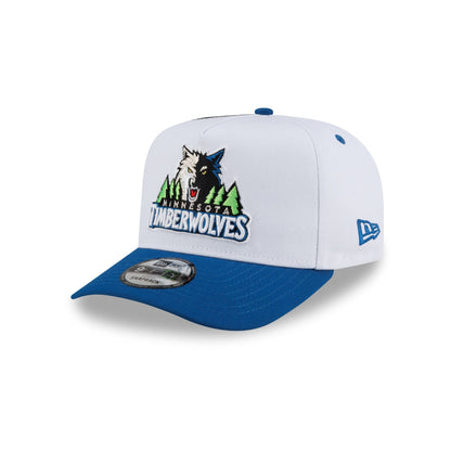 Minnesota Timberwolves Hardwood Classics 90s Panel 9FIFTY A-Frame Snapback Hat