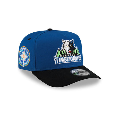Minnesota Timberwolves Hardwood Classics 90s All-Star Weekend 9FIFTY A-Frame Snapback Hat