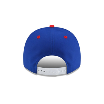 Detroit Pistons Hardwood Classics 90s Script 9FIFTY A-Frame Snapback Hat