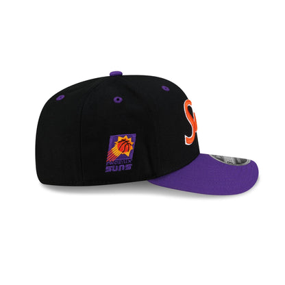 Phoenix Suns Hardwood Classics 90s Script 9SEVENTY Stretch-Snap Hat