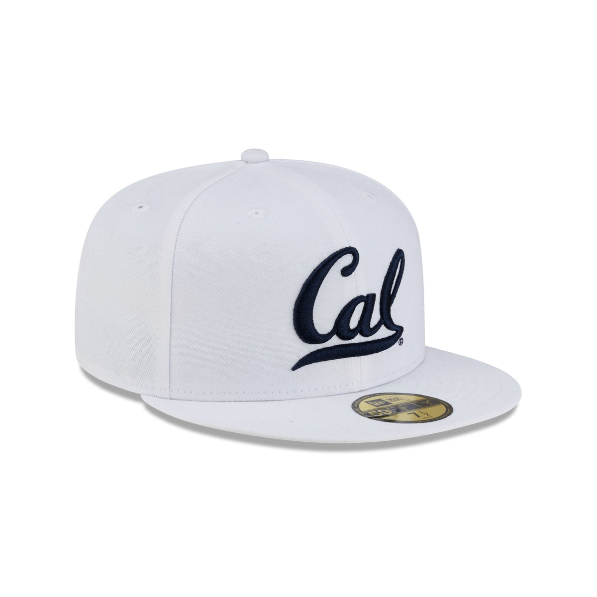 California Golden Bears White 59FIFTY Fitted Hat