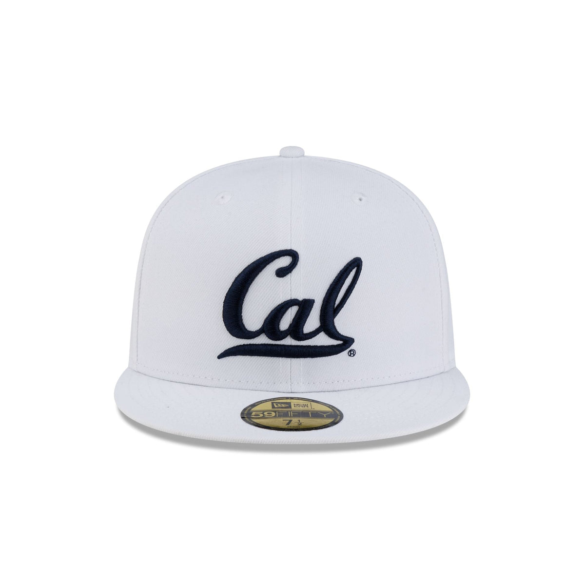 California Golden Bears White 59FIFTY Fitted Hat