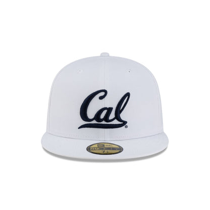 California Golden Bears White 59FIFTY Fitted Hat