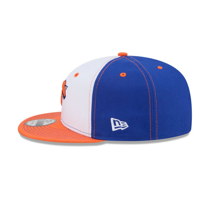 New York Knicks Hardwood Classics 2000s White Stitch 9FIFTY Snapback Hat