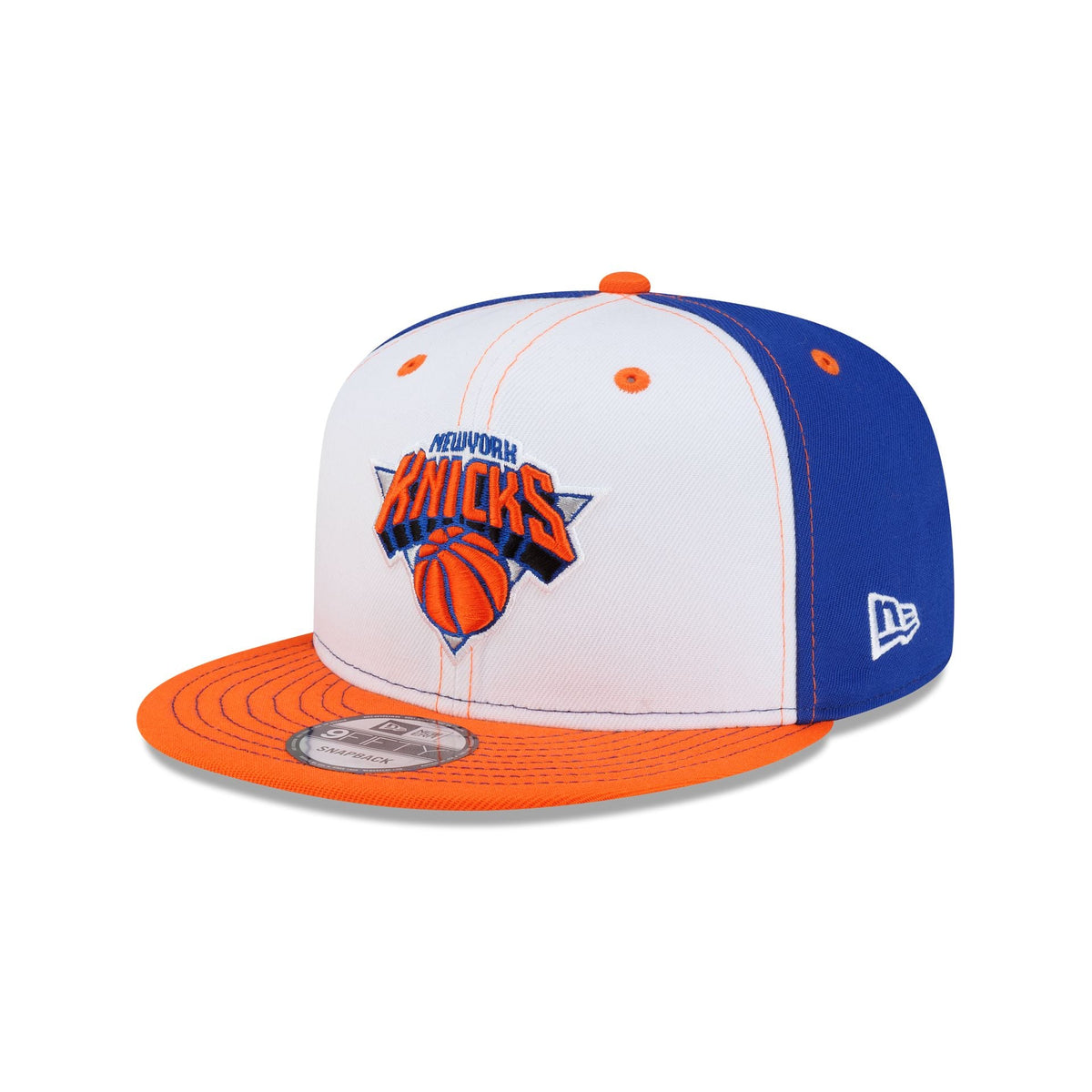 New York Knicks Hardwood Classics 2000s White Stitch 9FIFTY Snapback Hat