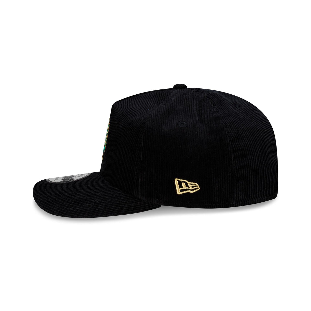 Boston Celtics 1986 Finals Black & Gold Corduroy 19TWENTY Adjustable Hat