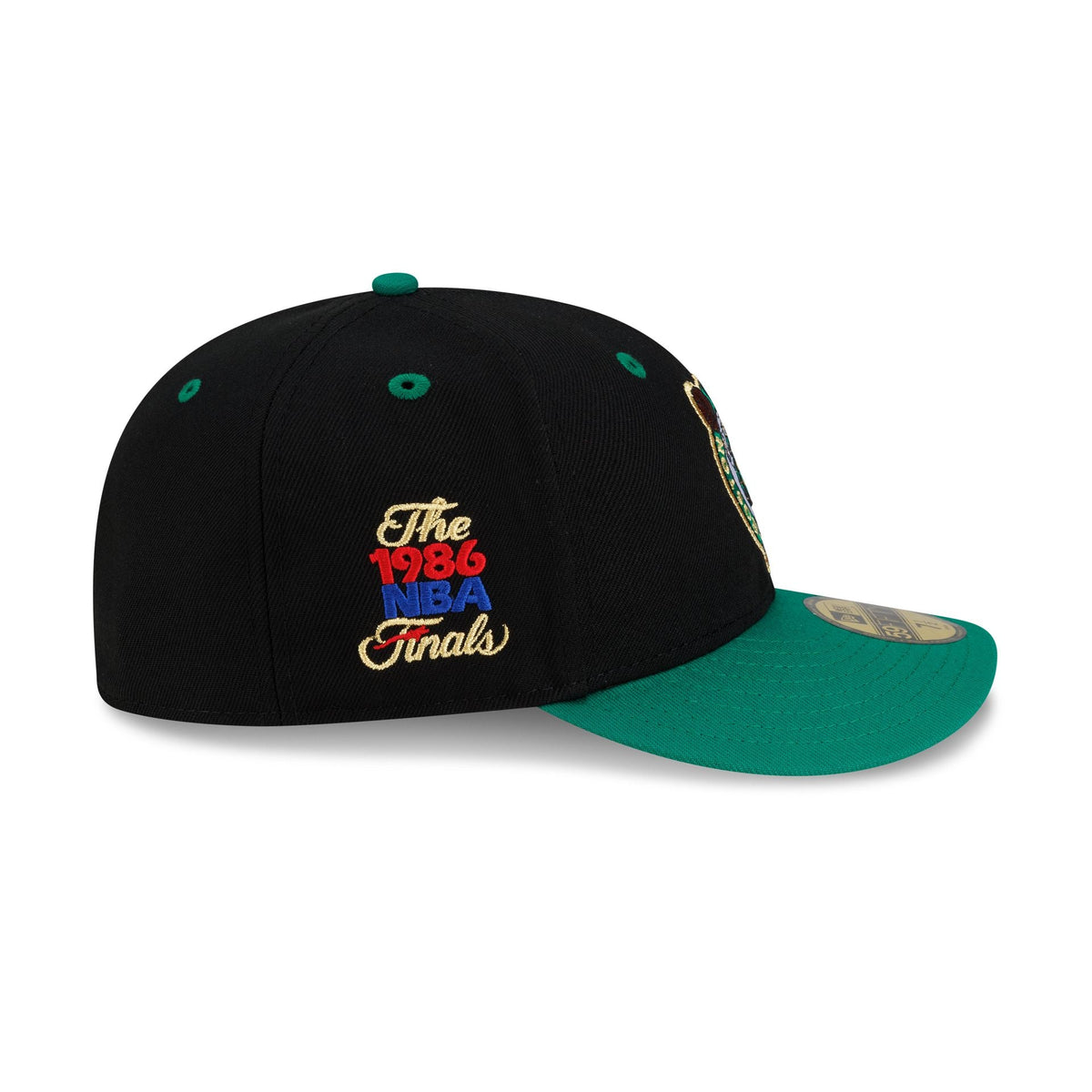 Boston Celtics 1986 Finals Black & Gold 59FIFTY Fitted Hat