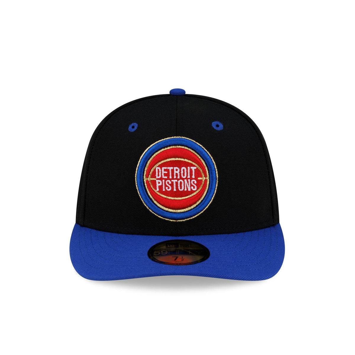 Detroit Pistons 1989 Finals Black & Gold 59FIFTY Fitted Hat