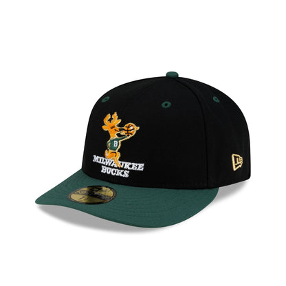 Milwaukee Bucks 1971 Finals Black & Gold 59FIFTY Fitted Hat