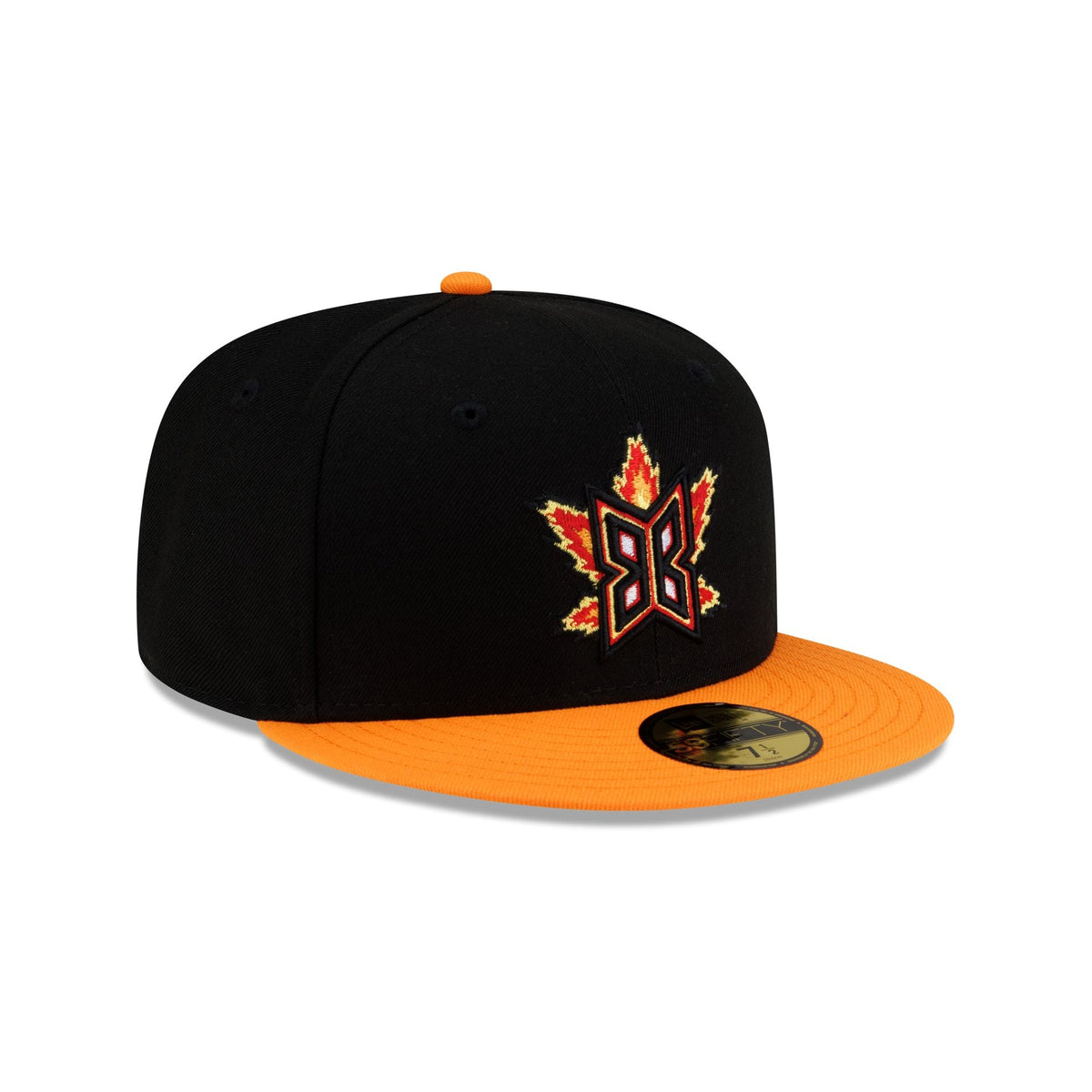 Bakersfield Blaze Hometown Black Orange 59FIFTY Fitted Hat
