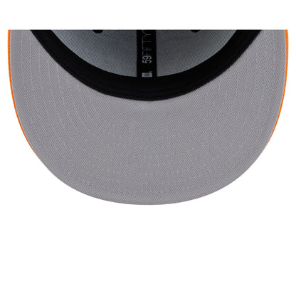 Bakersfield Blaze Hometown Black Orange 59FIFTY Fitted Hat