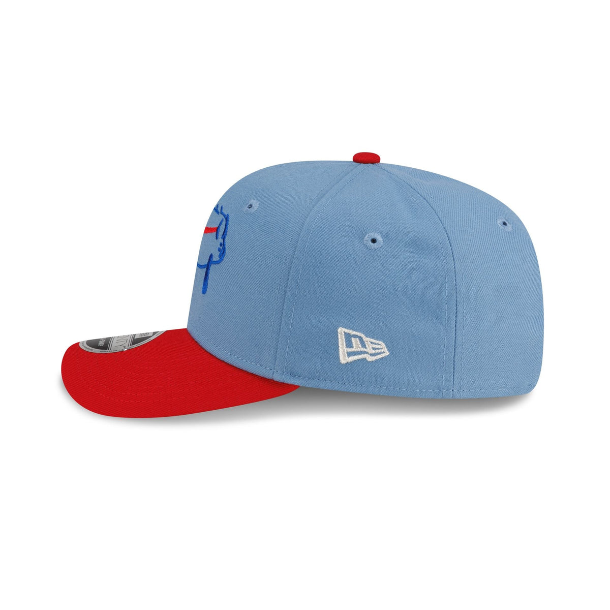 Buffalo Bills Billustration by Avery and Amar'e 9SEVENTY Stretch-Snap Hat